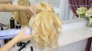 Красивые прически пошагово.Свадебные прически