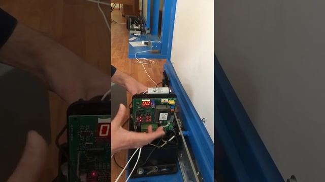 Запуск платы для откатных приводов 740-741 смотреть онлайн