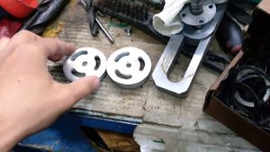 ИЖ-49 "Огарок": Самодельные глушителя системы "Коний Х"