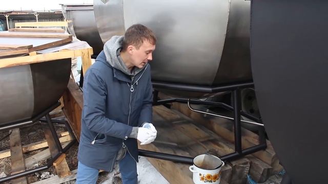 Банный чан (материалы и размеры) смотреть онлайн