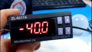 Обзор ПИД-терморегулятора для инкубатора Lilytech ZL-6217