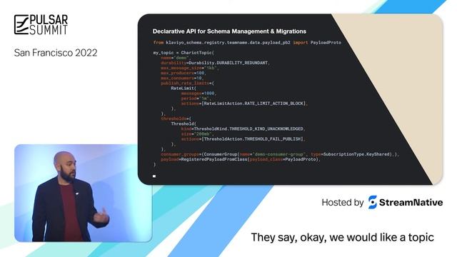 Building an Asynchronous Application Framework with Python and Pulsar - Pulsar Summit SF 2022 смотреть онлайн