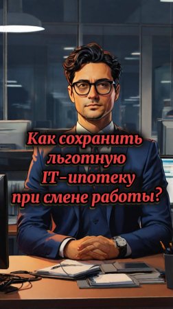 Как сохранить льготную IT-ипотеку при смене работы