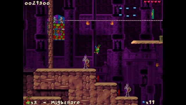 Jazz Jackrabbit 2 - Walkthrough #1 - Level [1-2] + Boss #1 смотреть онлайн