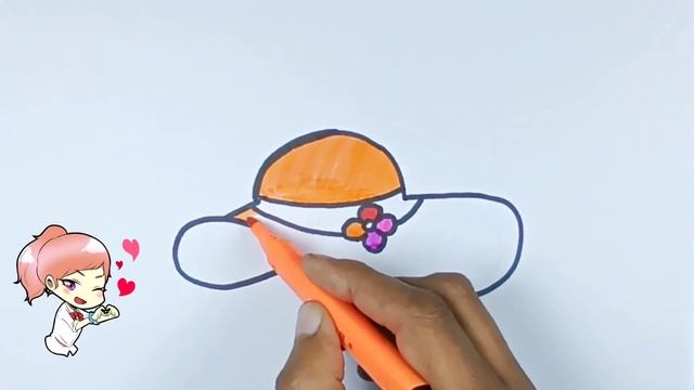 Сурет салу телпек | Как нарисовать шляпу | How to draw a hat