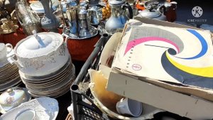 БАРАХОЛКА 2021. ПОВЕЗЛО! ПОПАЛАСЬ РЕДКАЯ ВЕЩЬ! АНТИКВАРИАТ. ВЕЩИ СССР. ПОСУДА СССР. БИЖУТЕРИЯ.