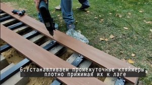 Инструкция по монтажу террасной доски из ДПК | I-TECHPLAST