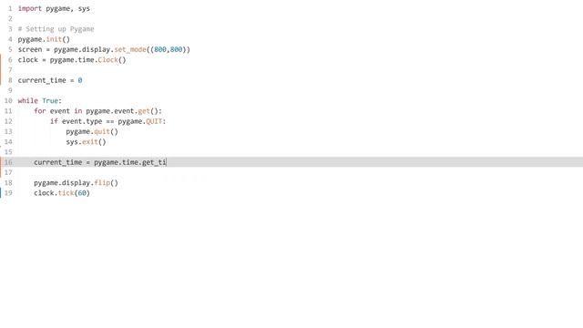 Python / Pygame Tutorial: Creating timers