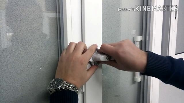 Как установить ручку с замком. Ремонт пластиковых окон ПВХ в Минске смотреть онлайн