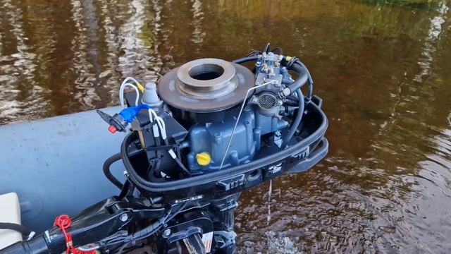 Самодельный электростартер на лодочный мотор Suzuki DF5 [Suzuki DF5] смотреть онлайн