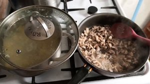Суп сырный с грибами.  #супсырныйсгрибами