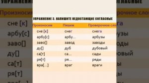 Правописание парных согласных звуков на конце слова. 3-класс Руский язык