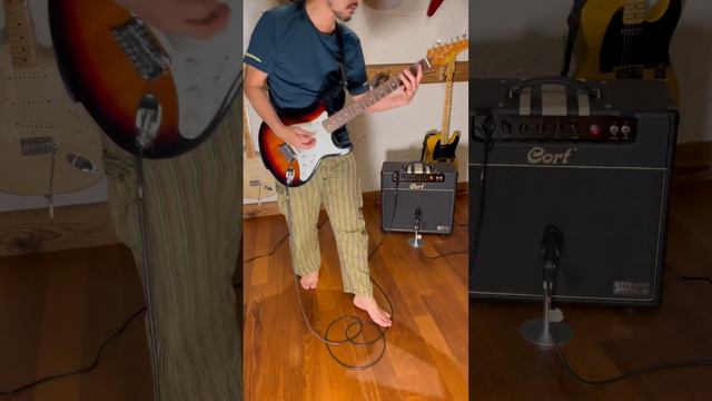 Foxey Lady - Jimi Hendrix 지미 헨드릭스 골드맨 기타 연습 Goldman practice Cort G250 guitar CMV15 tube amp смотреть онлайн