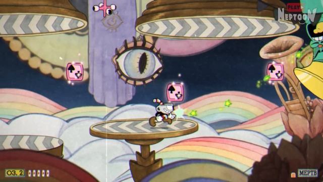 Cuphead 2 PLAYERS CO-OP Прохождение #4 ✅ ОБОЖЖЕННЫЕ ЗАДЫ! смотреть онлайн