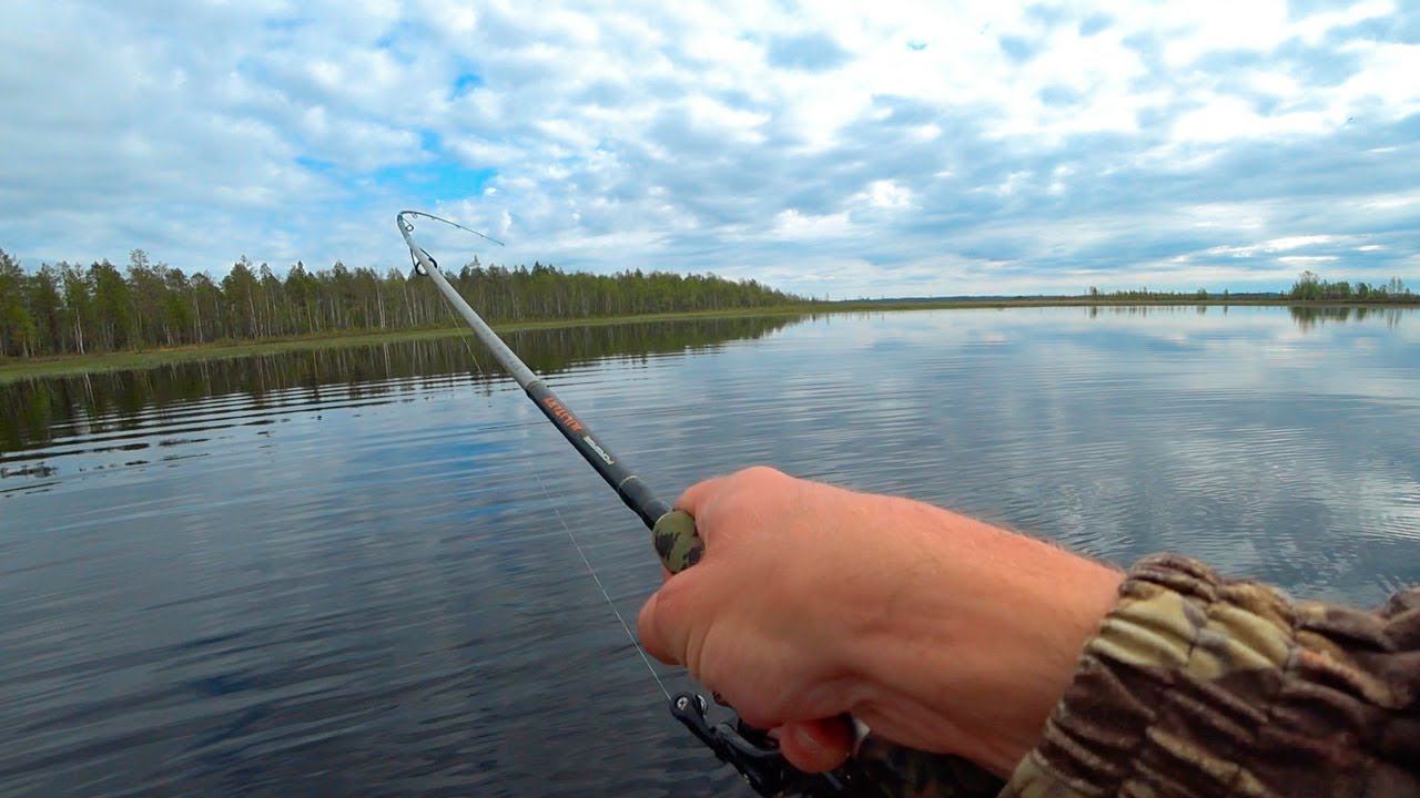 Рыбалка на щуку в Карелии. Ловля на диких озерах смотреть онлайн