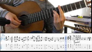 Misty Fingerstyle Guitar (with tabs)
