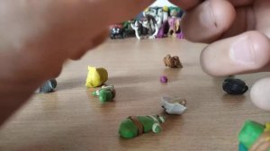 как сделать лео и Дони из пластилина
