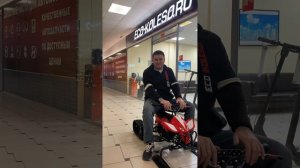 Электрический снегоход для детей грузоподъемностью до 100 кг? #электроснегоход