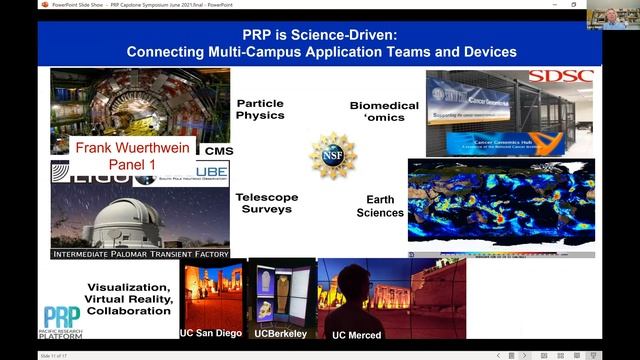 Keynote: Larry Smarr, Principal Investigator, Pacific Research Platform смотреть онлайн