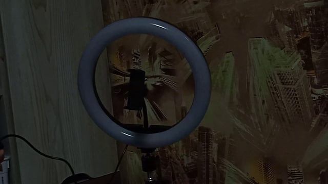 Штатив +лампа "RGB LED SOFT RING LIGHT (MJ26) Обзор смотреть онлайн