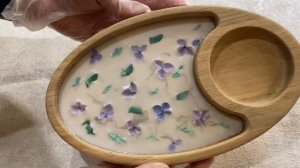 Заливка цветов эпоксидной смолой мастер-класс