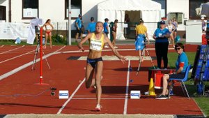 Lovisa Ulvenstam (SWE) Triple Jump Girls 7th Place European Youth Olympic Festival Maribor 2023