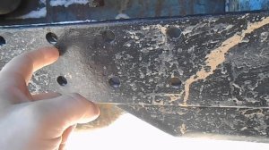 Решение по треснутому лонжерону трактора Т-40