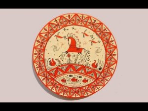 Народные промыслы - Мезенская роспись (часть 1)