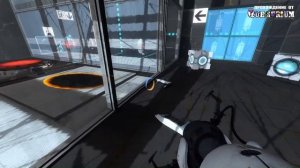 Portal 2. 026. Глава 3. Камера испытаний 16/22 (CHAPTER 3. TEST CHAMBER 16/22)