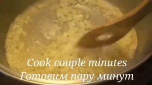 American cuisine: Cheesy broccoli soup/Сырный брокколи суп