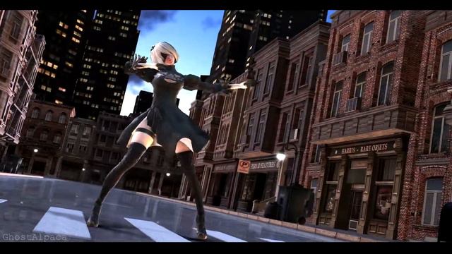 【MMD Nier Automata】Donut Hole【Shader test】 смотреть онлайн
