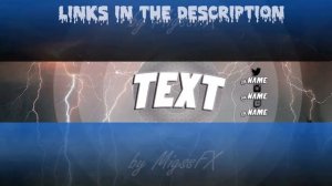 FREE GFX 2: Youtube banner template | PHOTOSHOP | Free Download | 2017