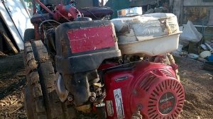 Мотоблок не держит обороты на холостом Двигатель  Honda GX 270