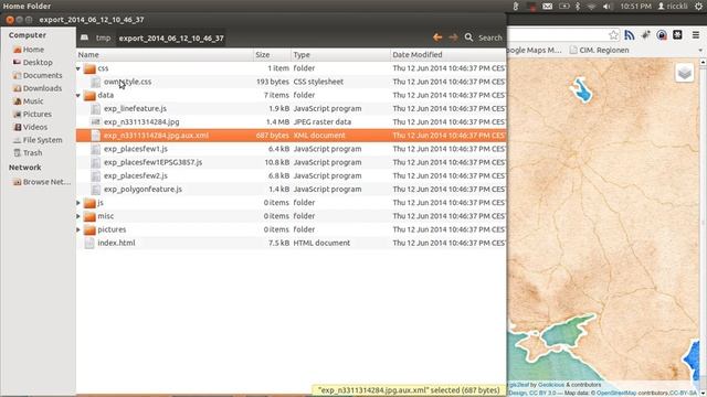 webmap creation in open source GIS QGIS смотреть онлайн