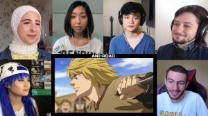 Торфин против Аскилада || Реакция иностранцев на аниме Сага о Винланде