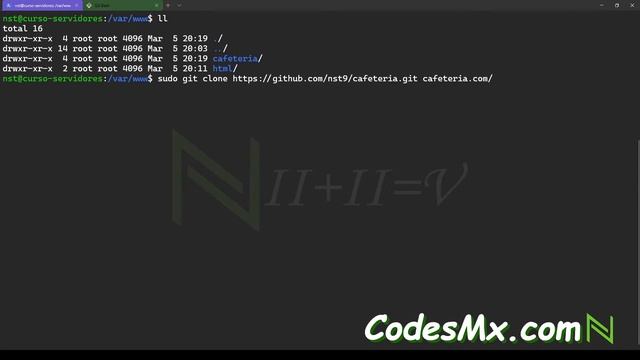 Curso de Servidores. Git y GitHub. Video 15 | Nst смотреть онлайн