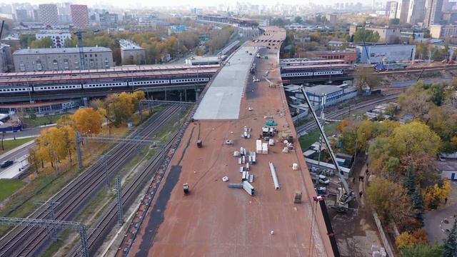 Строительство СВХ от Алтуфьевского до Дмитровского шоссе