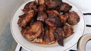 Казан кабоб на газу из мяса лося