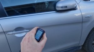 Сигнализация starline e96 v2 eco на автомобиле Mitsubishi ASX 2.0 CVT кнопка Start-stop