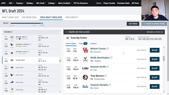 Green Bay Packers Mock Draft 4.0!!! REVAMPED THE SAFETY ROOM!!!