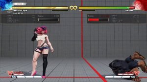 Poison mix up / setup. Ambiguous cross up / safe jump w/vskill.