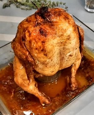 КУРИЦА на банке  Запекаем в духовке.