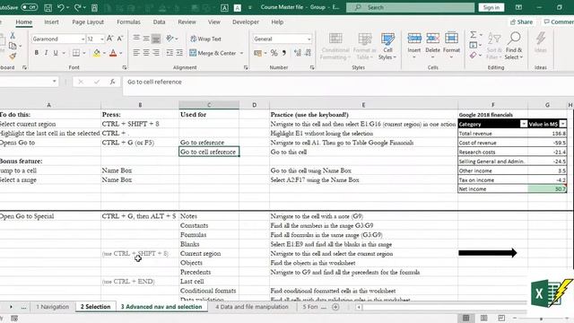 Excel Keyboard Shortcuts for Selection using Page Up and Page Down смотреть онлайн