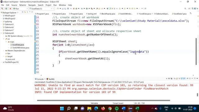 How to use Excel for getting data in Selenium Webdriver Java | Read Excel File Using Apache POI Jav смотреть онлайн