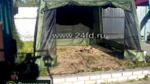 Отзыв о садовом Шатре №3 для дачи