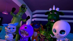 Ha Ha It's Halloween Night | Spooky Songs for Children | Scary Nursery Rhymes and Kids Song