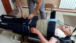 Секвестированная грыжа L5-S1 Тракционный стол. Костоправ Рустам Рафисович 89033952344 Оренбург.