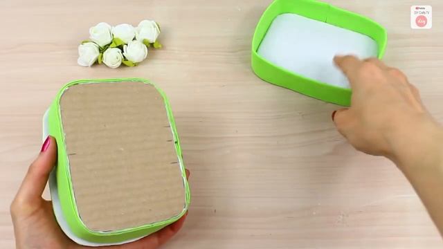 КУДА ИСПОЛЬЗОВАТЬ КАРОБКИ? DIY ОРГАНАЙЗЕР С ЗЕРКАЛОМ ДЛЯ ХРАНЕНИЯ БИЖУТЕРИИ смотреть онлайн