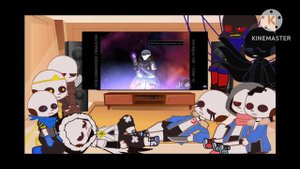 sans aus react to underverse 0.4 ink vs error