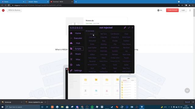 Kronos Executor FREE | Roblox Script Executor | Not Patched | No Bans | No Virus | No Key System смотреть онлайн